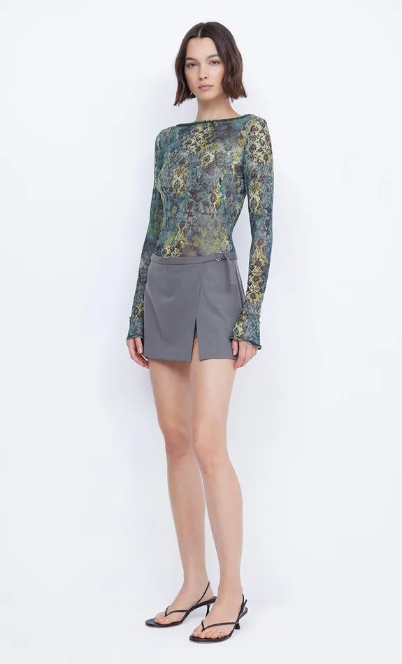 Bec Bridge Skirts MARISSA SKORT Elephant Grey 8211 Women