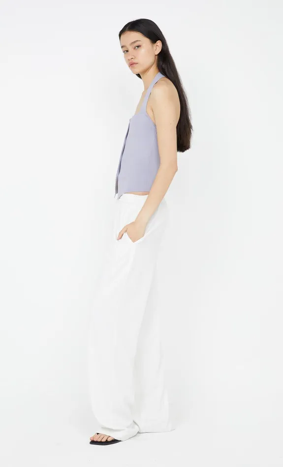 Bec Bridge Tops ILORA KNIT HALTER TOP Grey 8211 Women