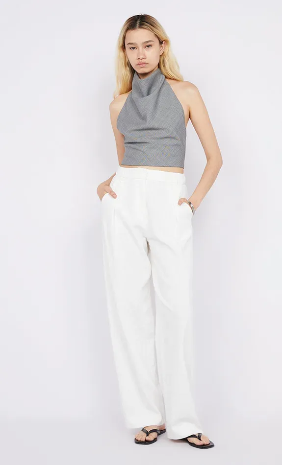 Bec Bridge Tops MONIKA HALTER TOP Salt and Pepper 8211 Women