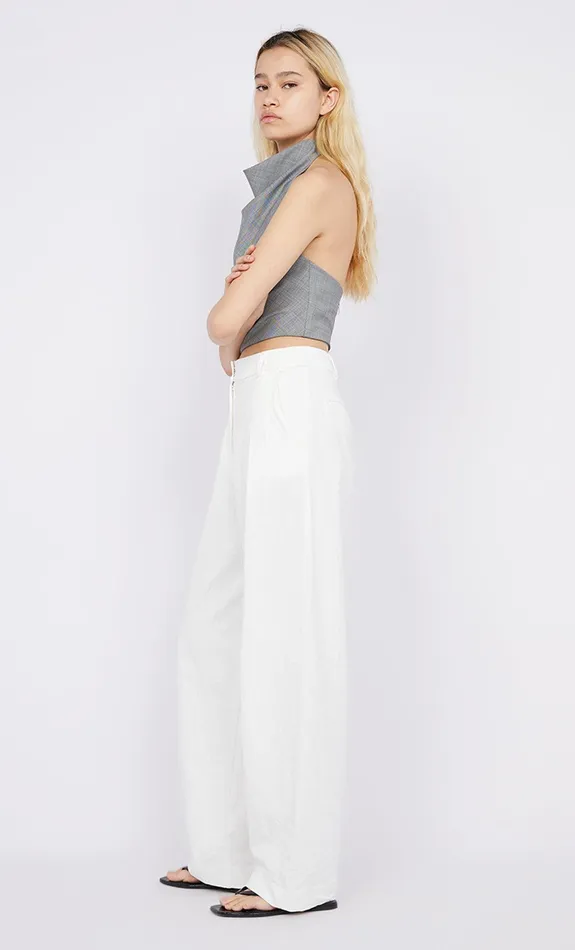 Bec Bridge Tops MONIKA HALTER TOP Salt and Pepper 8211 Women