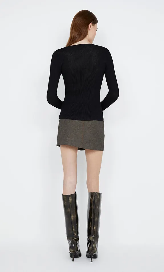 Bec Bridge Tops SHELBY CLASP CARDIGAN Black 8211 Women