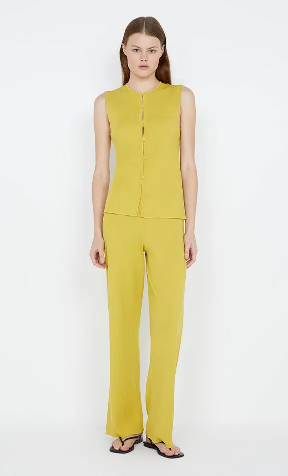 Bec Bridge Tops SORRENTO KNIT VEST Citrus 8211 Women
