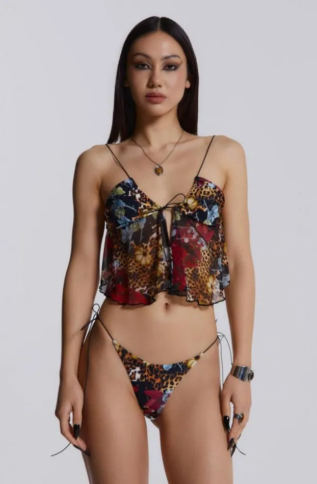 Bikini Bottoms Women Jaded London Antoinette Micro Tie Side Bikini Bottoms