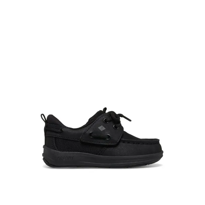 Boat Shoes Kids Sperry Fairwater PLUSHWAVE Jr Boat Shoe Black