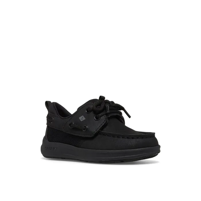 Boat Shoes Kids Sperry Fairwater PLUSHWAVE Jr Boat Shoe Black