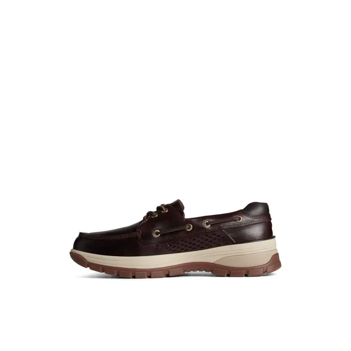 Boat Shoes Men Sperry Gold Cup Billfish PLUSHWAVE Boat Shoe Dark Brown