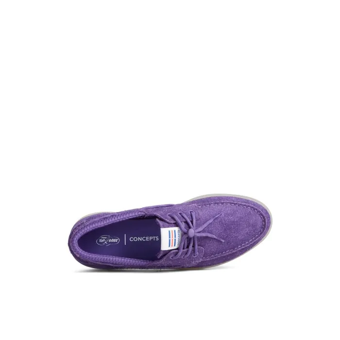 Boat Shoes Men Sperry X Concepts Authentic Original 3Eye Cup Boat Shoe Purple