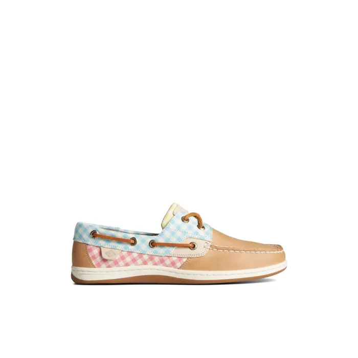 Boat Shoes Women Sperry Koifish Gingham Boat Shoe Brown Primary 8211 Multi