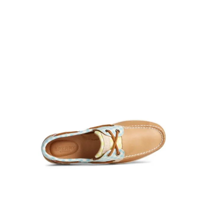 Boat Shoes Women Sperry Koifish Gingham Boat Shoe Brown Primary 8211 Multi