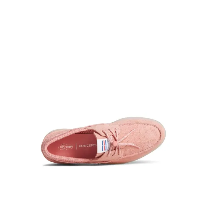Boat Shoes Women Sperry X Concepts Authentic Original 3Eye Cup Boat Shoe Pink