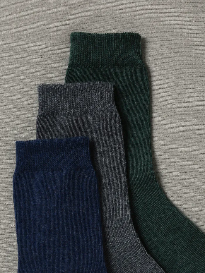 Boys Cyrillus Accessories Pack Of 3 Pairs Of Socks Vert
