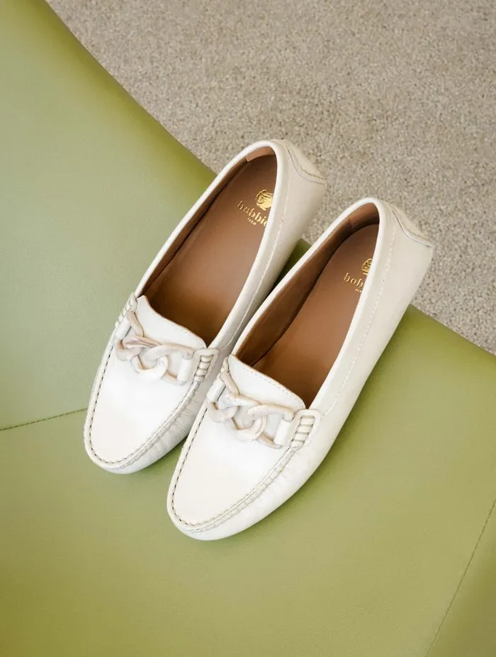 Britt Chantilly Cream Women Bobbies Loafers and Derbies Britt Chantilly Cream Women Bobbies Loafers and Derbies