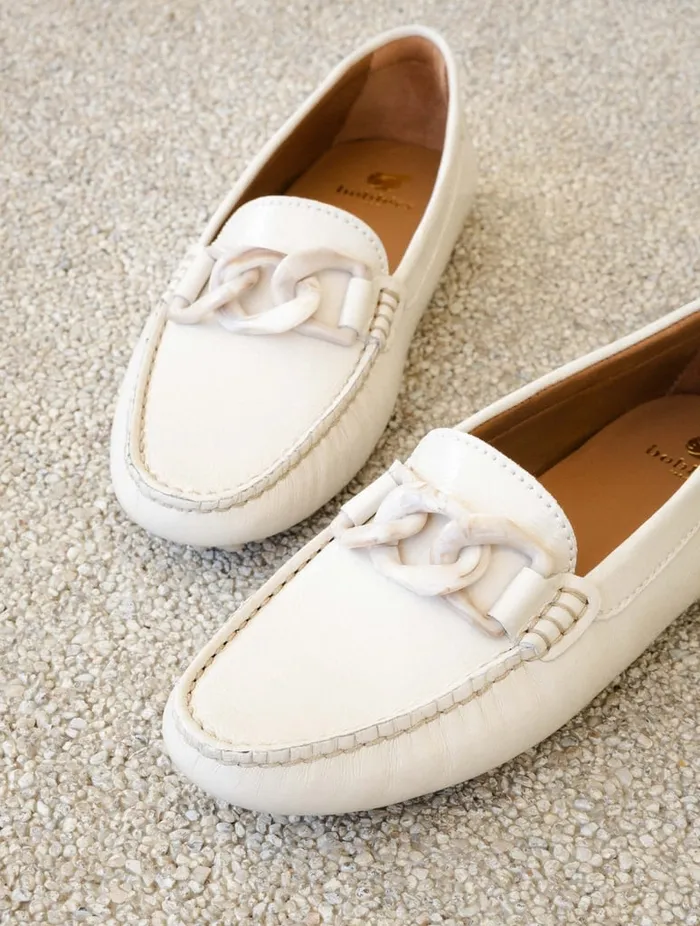 Britt Chantilly Cream Women Bobbies Loafers and Derbies Britt Chantilly Cream Women Bobbies Loafers and Derbies