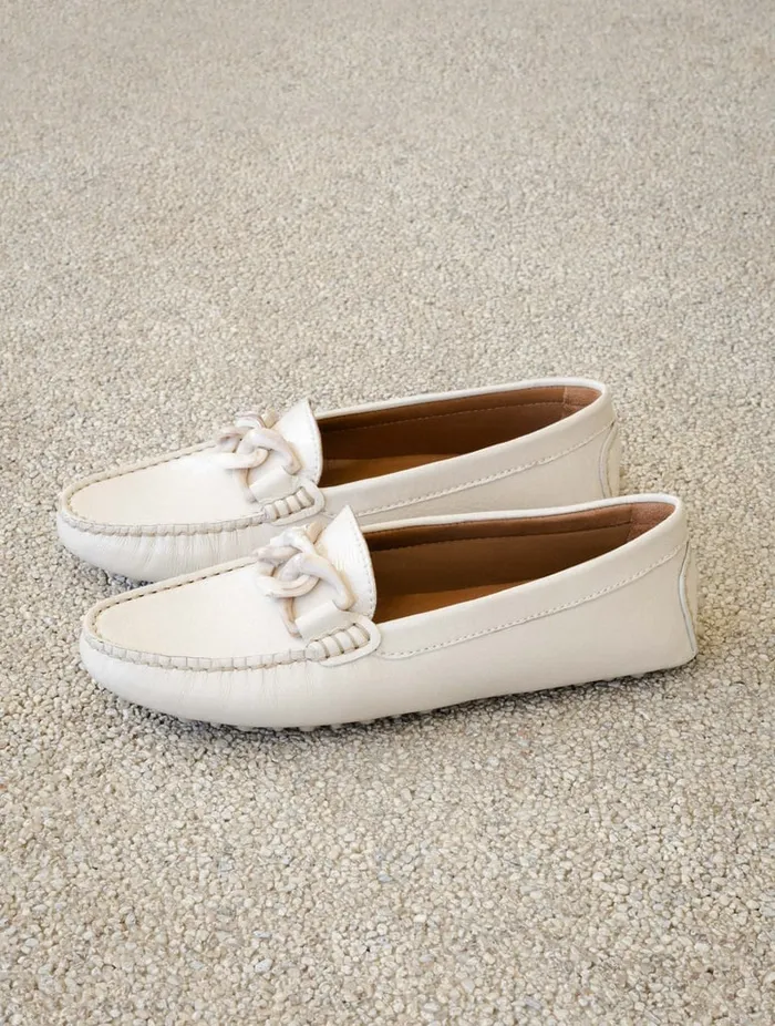 Britt Chantilly Cream Women Bobbies Loafers and Derbies Britt Chantilly Cream Women Bobbies Loafers and Derbies