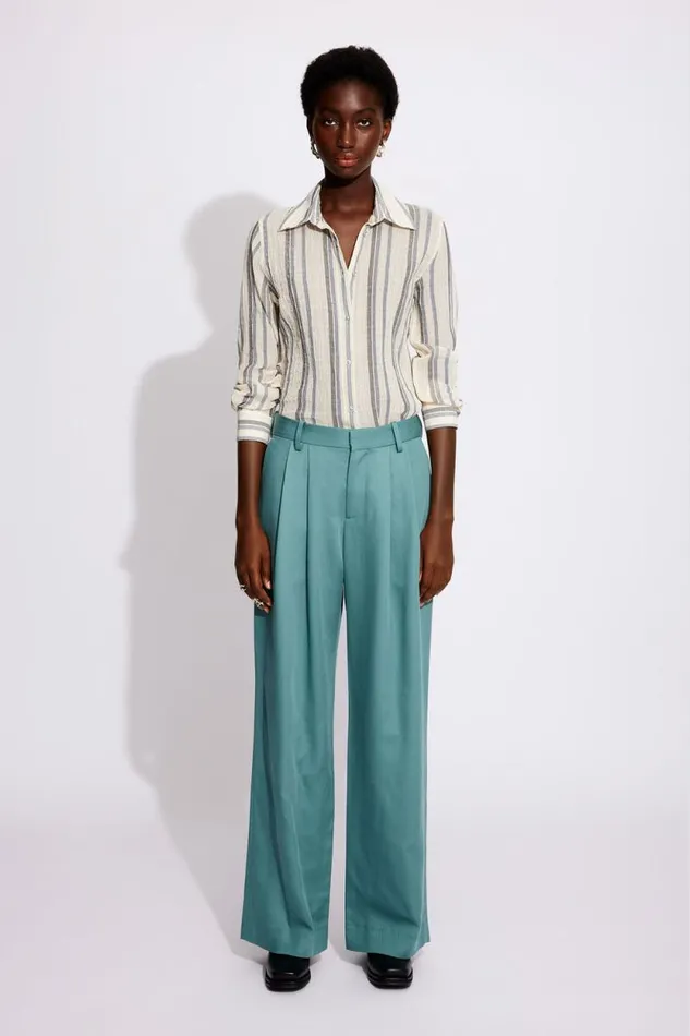Camille 8211 Sagebrush Green Women Won Hundred Trousers