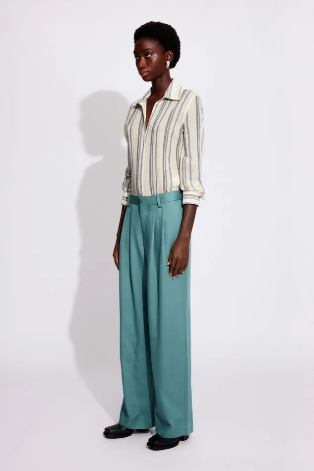Camille 8211 Sagebrush Green Women Won Hundred Trousers
