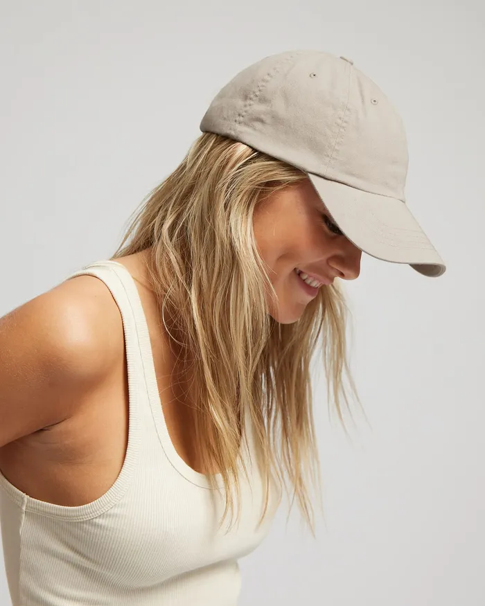 Caps Organic Cotton Cap 8211 Faded Black Colorfulstandard Women
