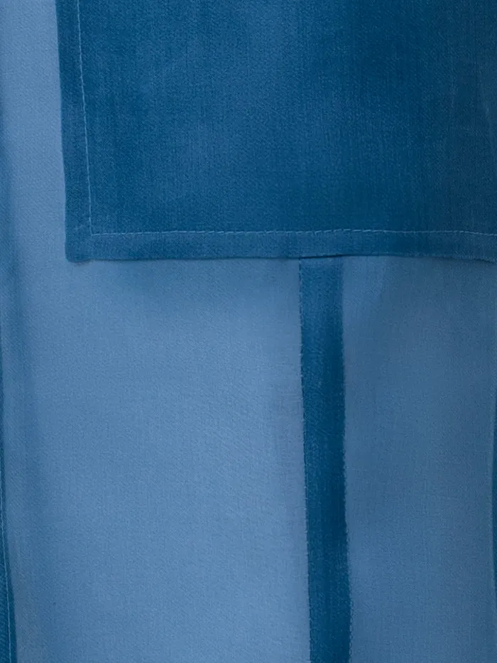 Cargo Pants In SemiSheer Silk Denim Women Akris Pants