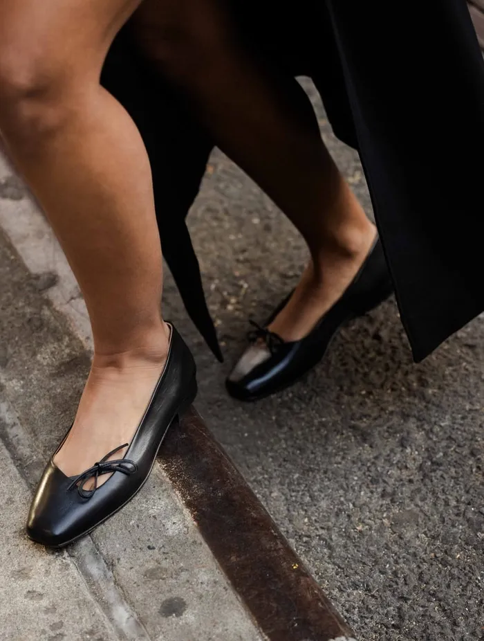 Carry Passion Black Women Bobbies Ballet Flats