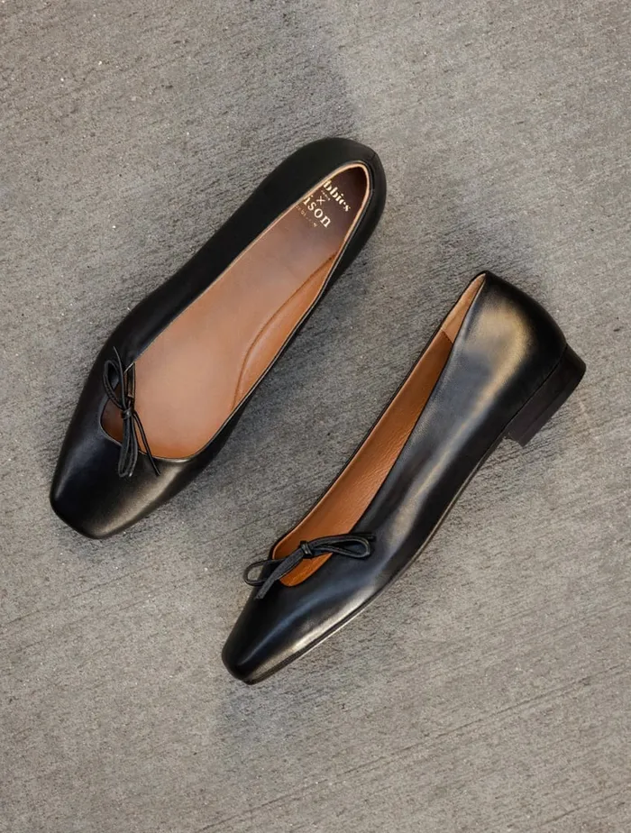 Carry Passion Black Women Bobbies Ballet Flats