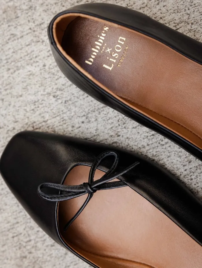 Carry Passion Black Women Bobbies Ballet Flats