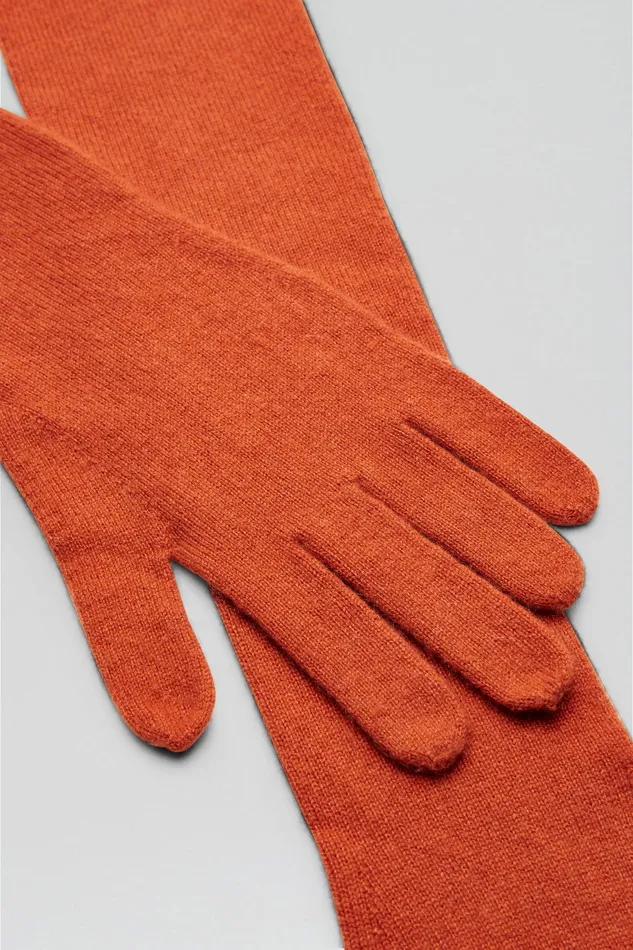 CASHMERE GLOVES BURNT Women Knitwear Scanlan Theodore CASHMERE GLOVES BURNT Women Knitwear Scanlan Theodore