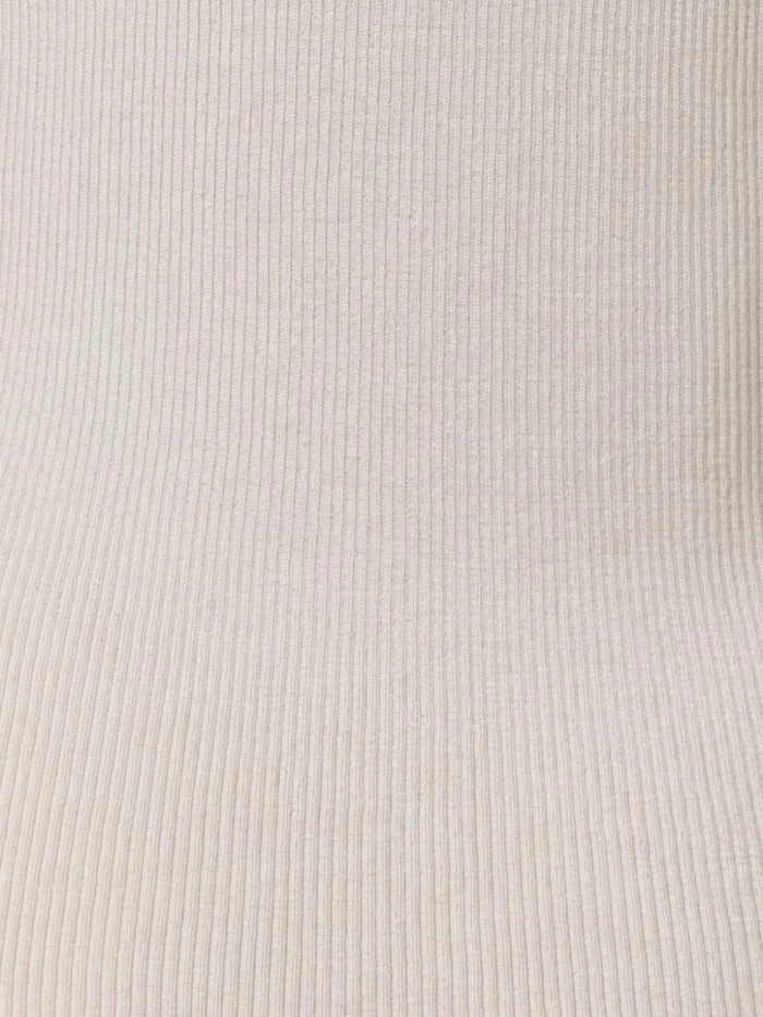 Cashmere Silk Rib Knit Pullover Greige Women Akris Knitwear