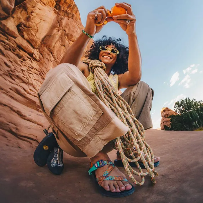 Chaco Chaco X Climbing Z1 Classic Sandal Climbing Marmalade Women Sandals Chaco Chaco X Climbing Z1 Classic Sandal Climbing Marmalade Women Sandals