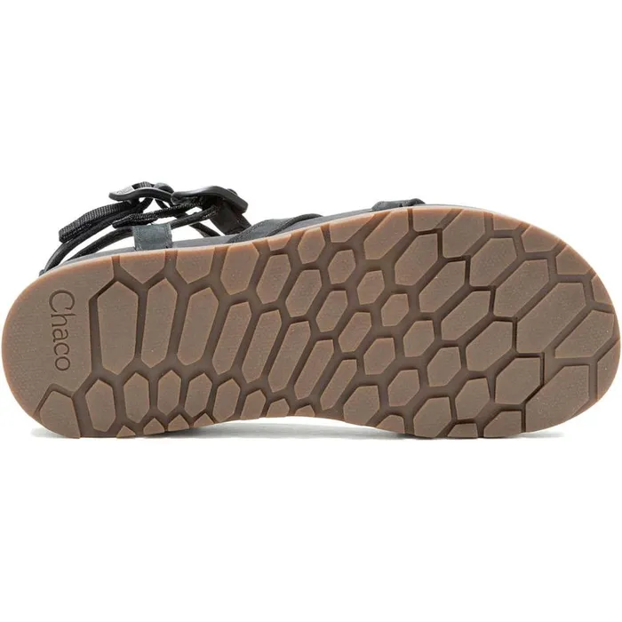 Chaco Lowdown Strappy High Sandal Black Women Sandals