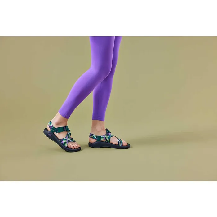 Chaco Mega ZCloud WideStrap Cushioned Sandal Pucker Hydrangea Women Sandals