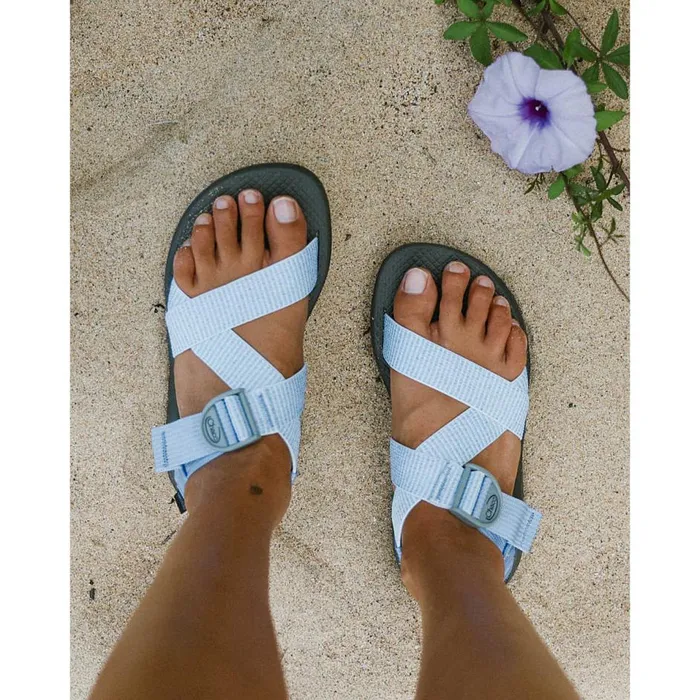 Chaco Mega ZCloud WideStrap Cushioned Sandal Pucker Hydrangea Women Sandals