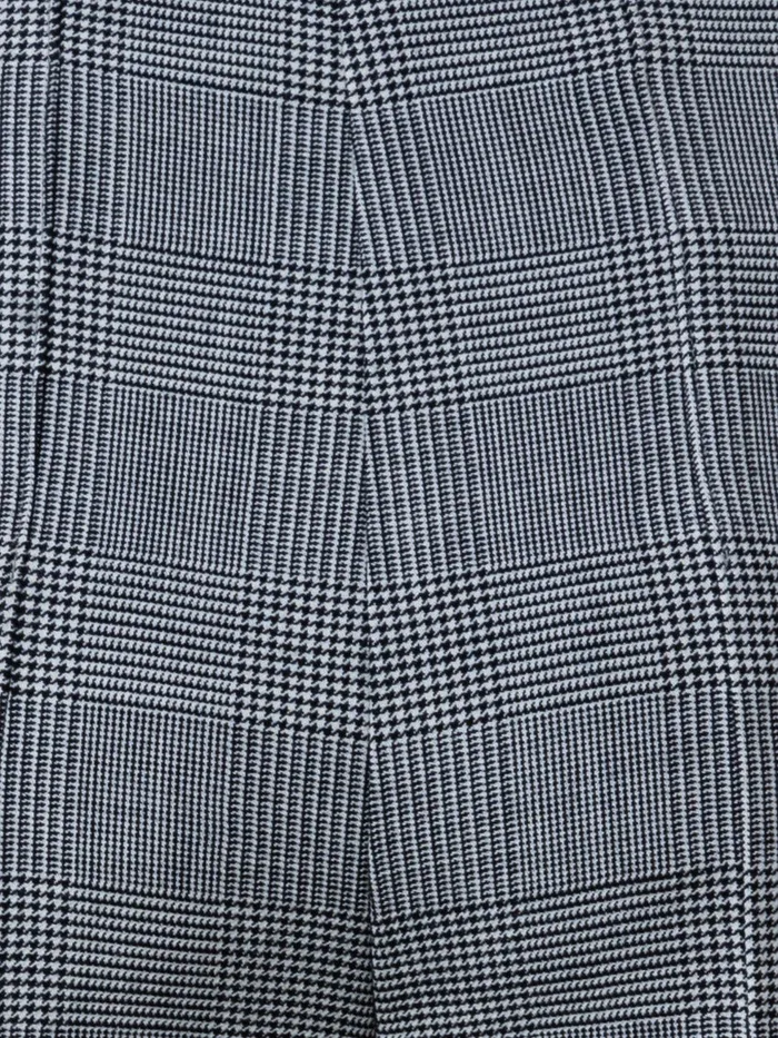Checked Wool DoubleFace Slim Pants Blackecru Women Akris Pants