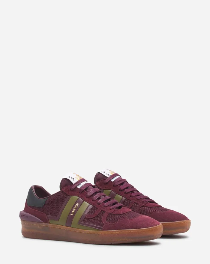 Clay Mesh Sneakers Burgundygreen Men Lanvin Sneakers Clay Mesh Sneakers Burgundygreen Men Lanvin Sneakers