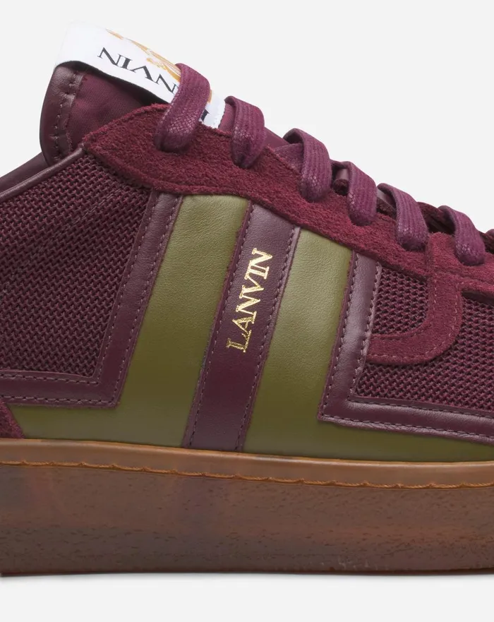Clay Mesh Sneakers Burgundygreen Men Lanvin Sneakers Clay Mesh Sneakers Burgundygreen Men Lanvin Sneakers