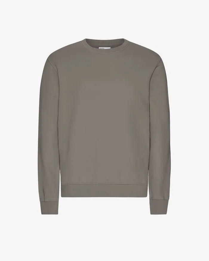 Colorfulstandard Crewneck Sweatshirts Men Classic Organic Crew 8211 Misty Brown