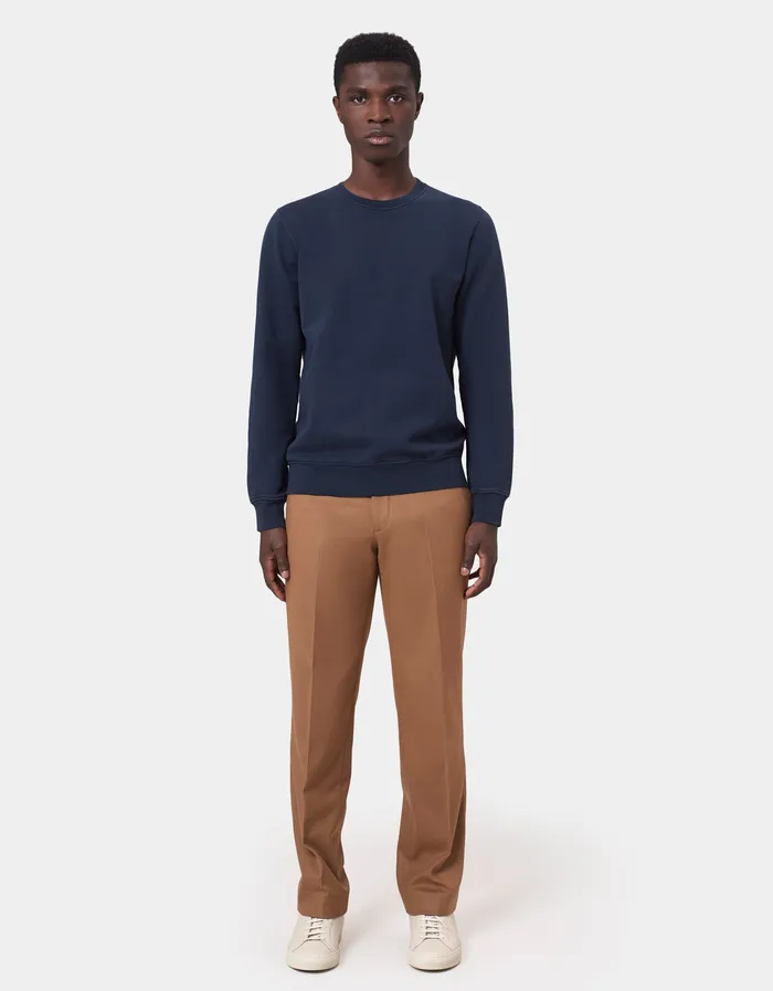 Colorfulstandard Crewneck Sweatshirts Men Classic Organic Crew 8211 Misty Brown