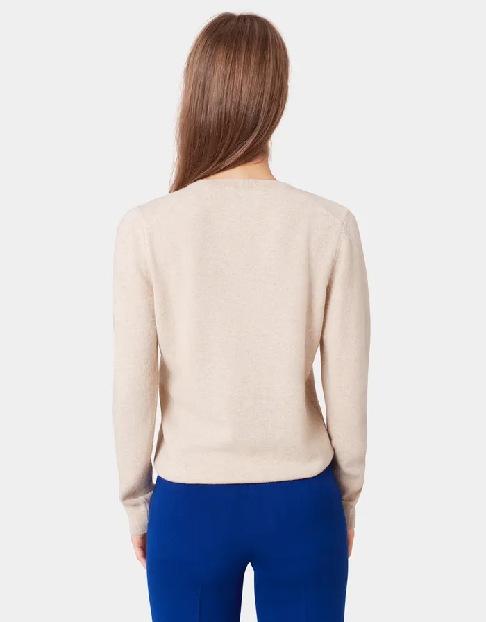Colorfulstandard Knit Sweaters Women Women Light Merino Wool Crew 8211 Ivory White