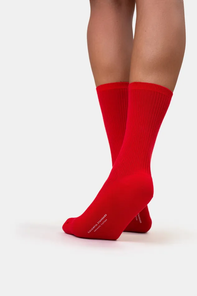 Colorfulstandard Women Classic Organic Sock 8211 Magenta Blaze Women Socks