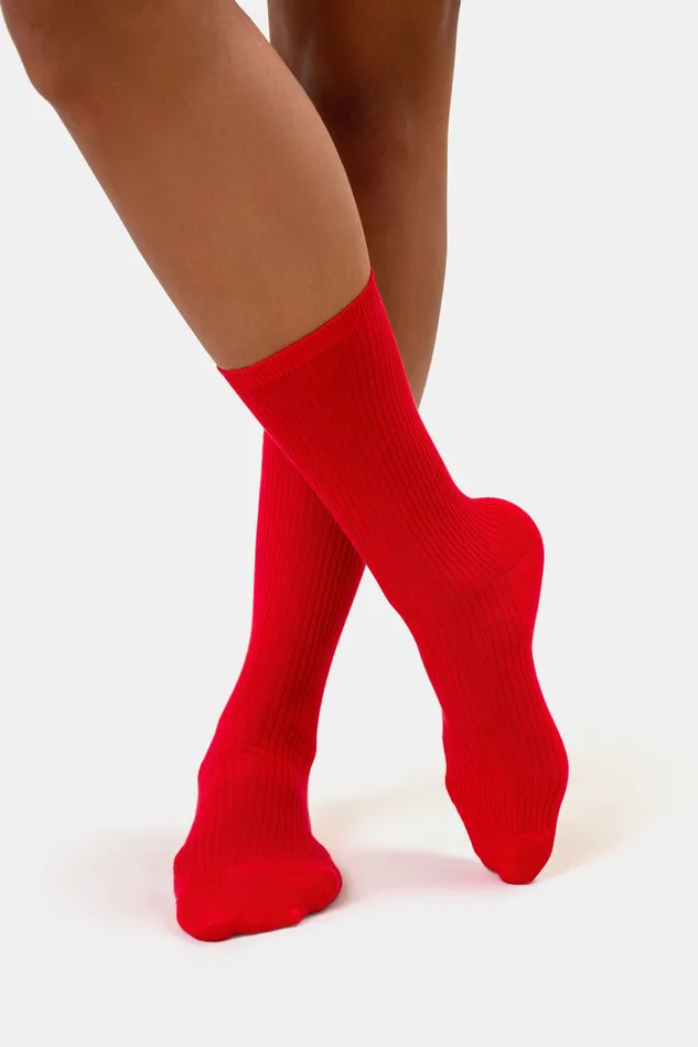 Colorfulstandard Women Classic Organic Sock 8211 Magenta Blaze Women Socks