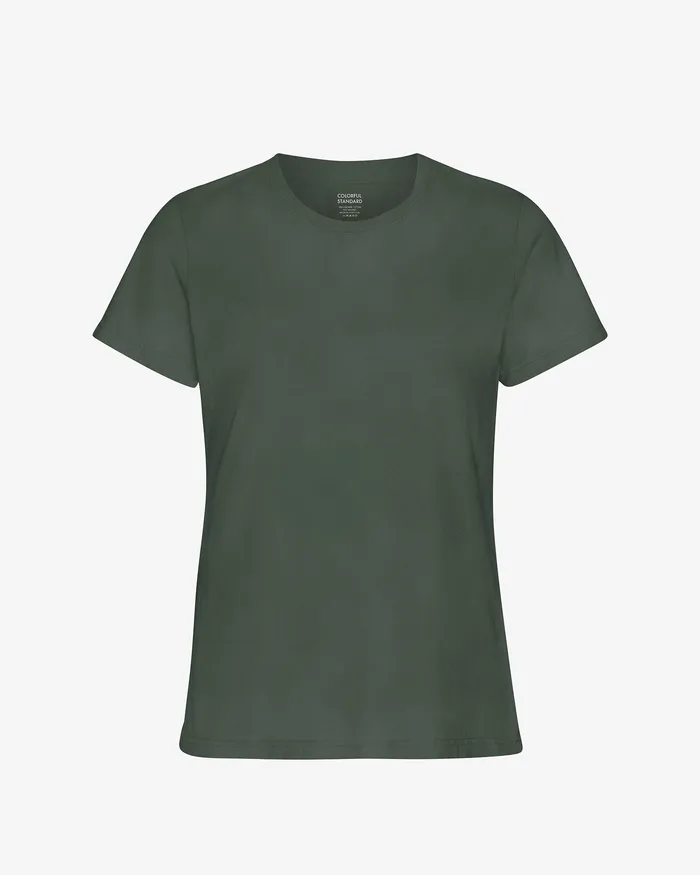 Colorfulstandard Women Light Organic Tee 8211 Midnight Forest Women TShirts