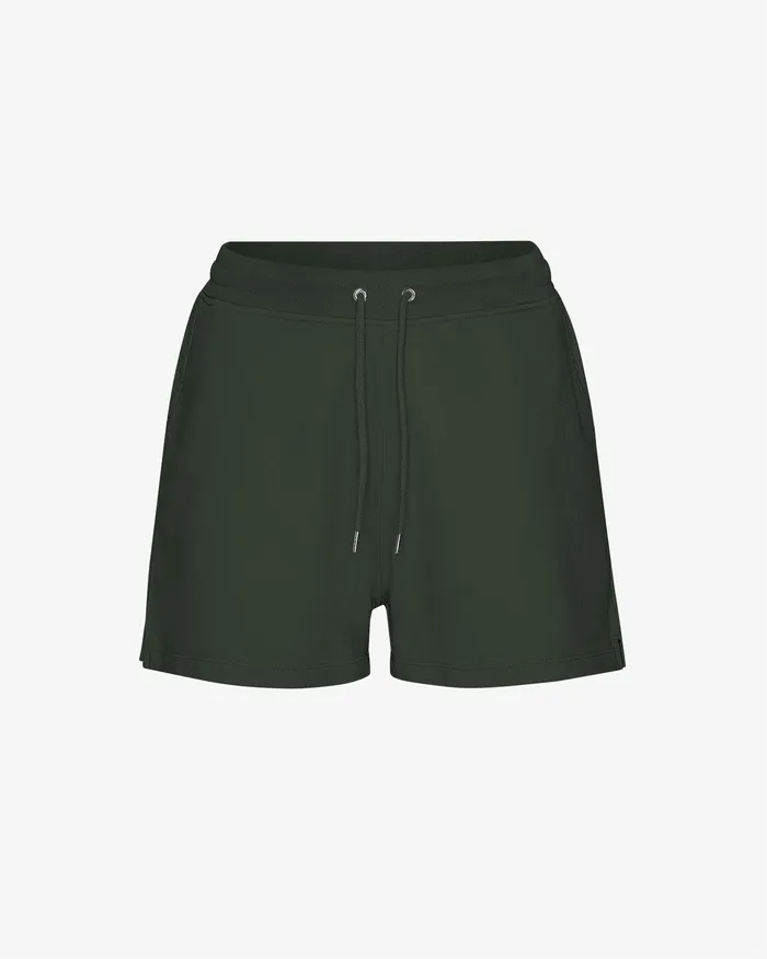Colorfulstandard Women Organic Sweatshorts 8211 Hunter Green Women Shorts