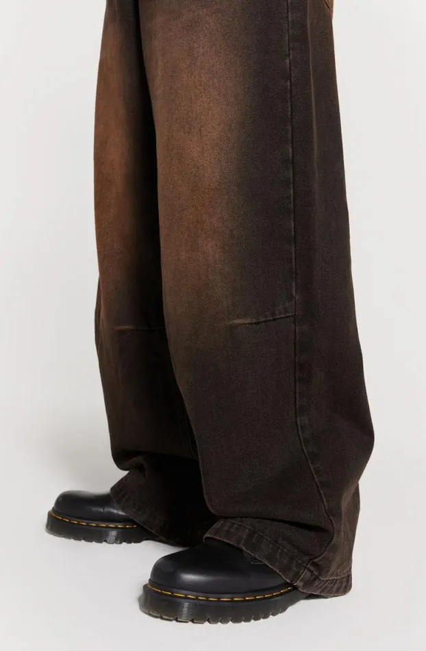 Colossus Jeans MenWomen Jaded London Vintage Brown Colossus Fit Jeans