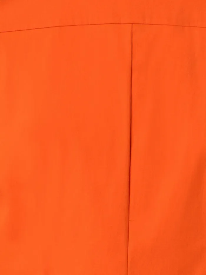 Cotton Stretch Poplin Blouse Coral Women Akris Blouses