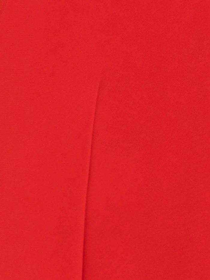 Crpe Tapered Pants Red Women Akris Pants