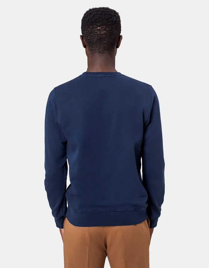 Crewneck Sweatshirts Men Colorfulstandard Classic Organic Crew 8211 Snow Melange