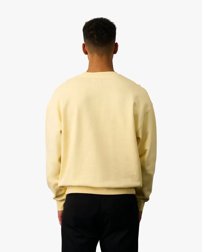 Crewneck Sweatshirts Men Colorfulstandard Organic Oversized Crew 8211 Limestone Grey