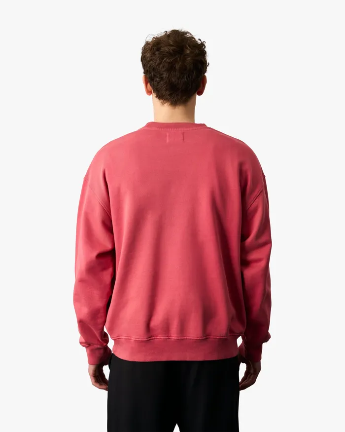 Crewneck Sweatshirts Organic Oversized Crew 8211 Cloudy Grey 8211 Colorfulstandard Men