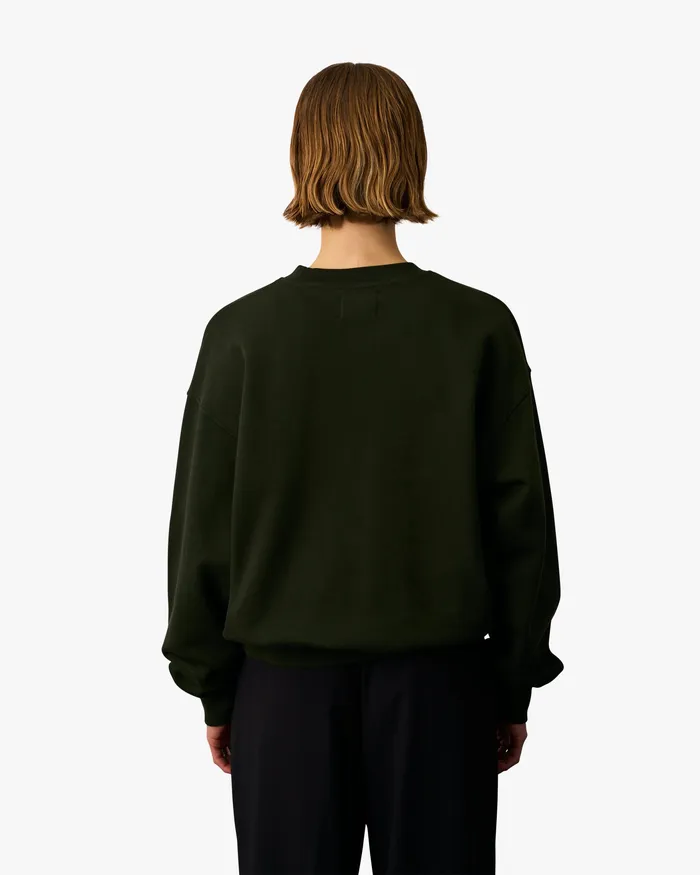 Crewneck Sweatshirts Organic Oversized Crew 8211 Optical White Colorfulstandard Women