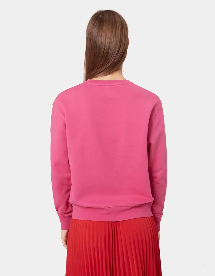 Crewneck Sweatshirts Women Women Classic Organic Crew 8211 Lemon Yellow Colorfulstandard