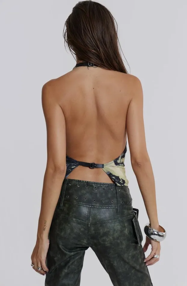 Crop Tops Women Jaded London Vision Backless Halter Top